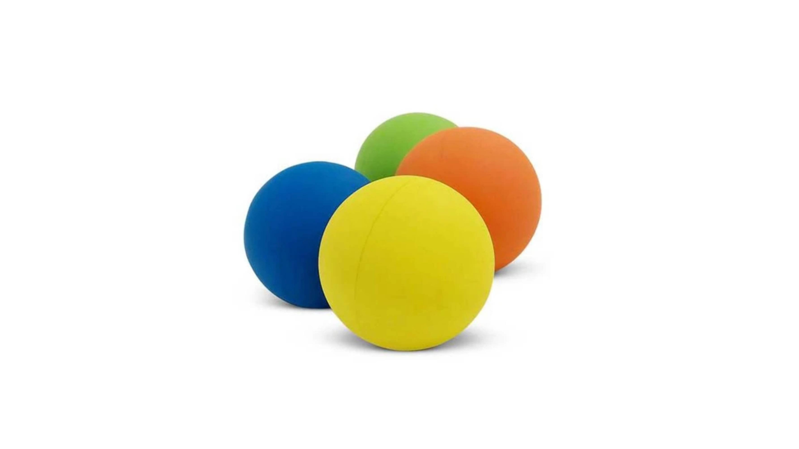 Social Hike Set of 4 Rubber High Bounce Hand Ball