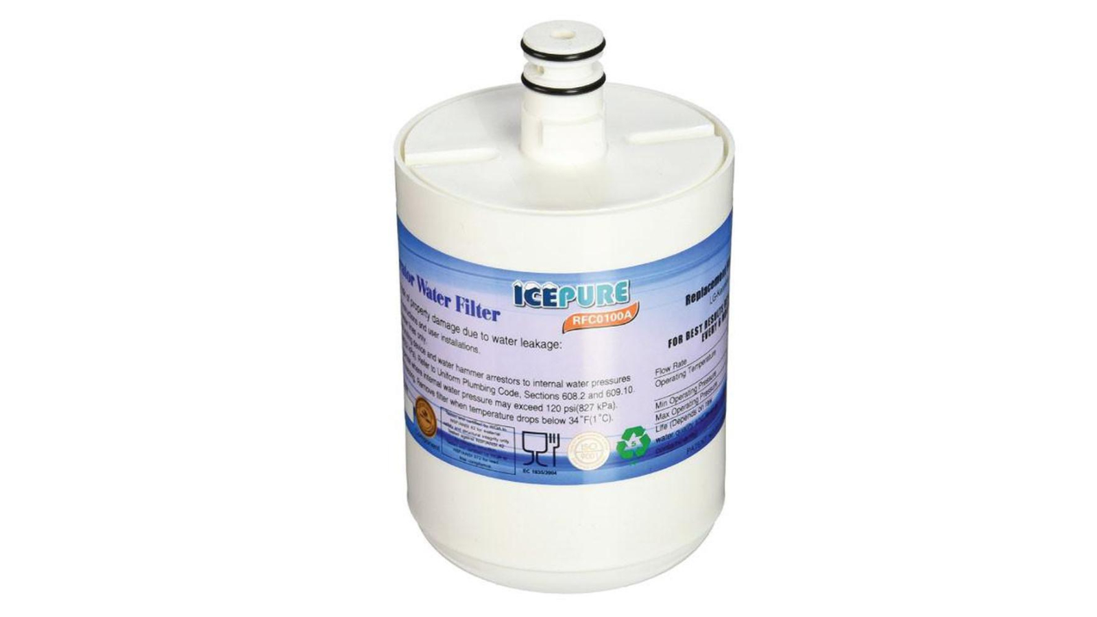 Icepure RFC0100A Fridge Water Filter Cartridge