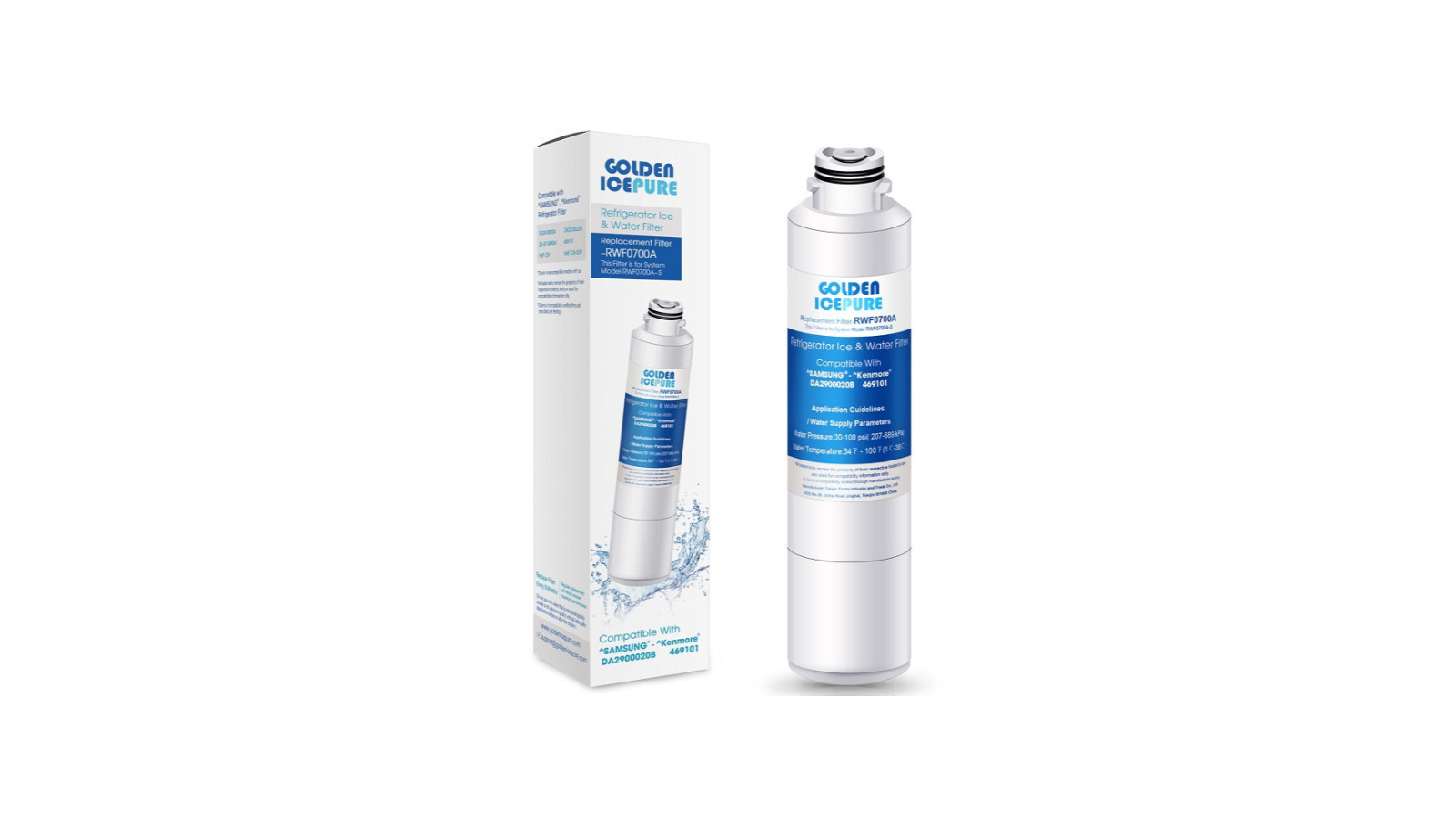 Icepure RWF0700A Fridge Water Filter Cartridge