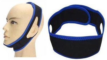 Anti Snoring Solutions 2 Piece Anti Snore Chin Straps Adjustable Jaw