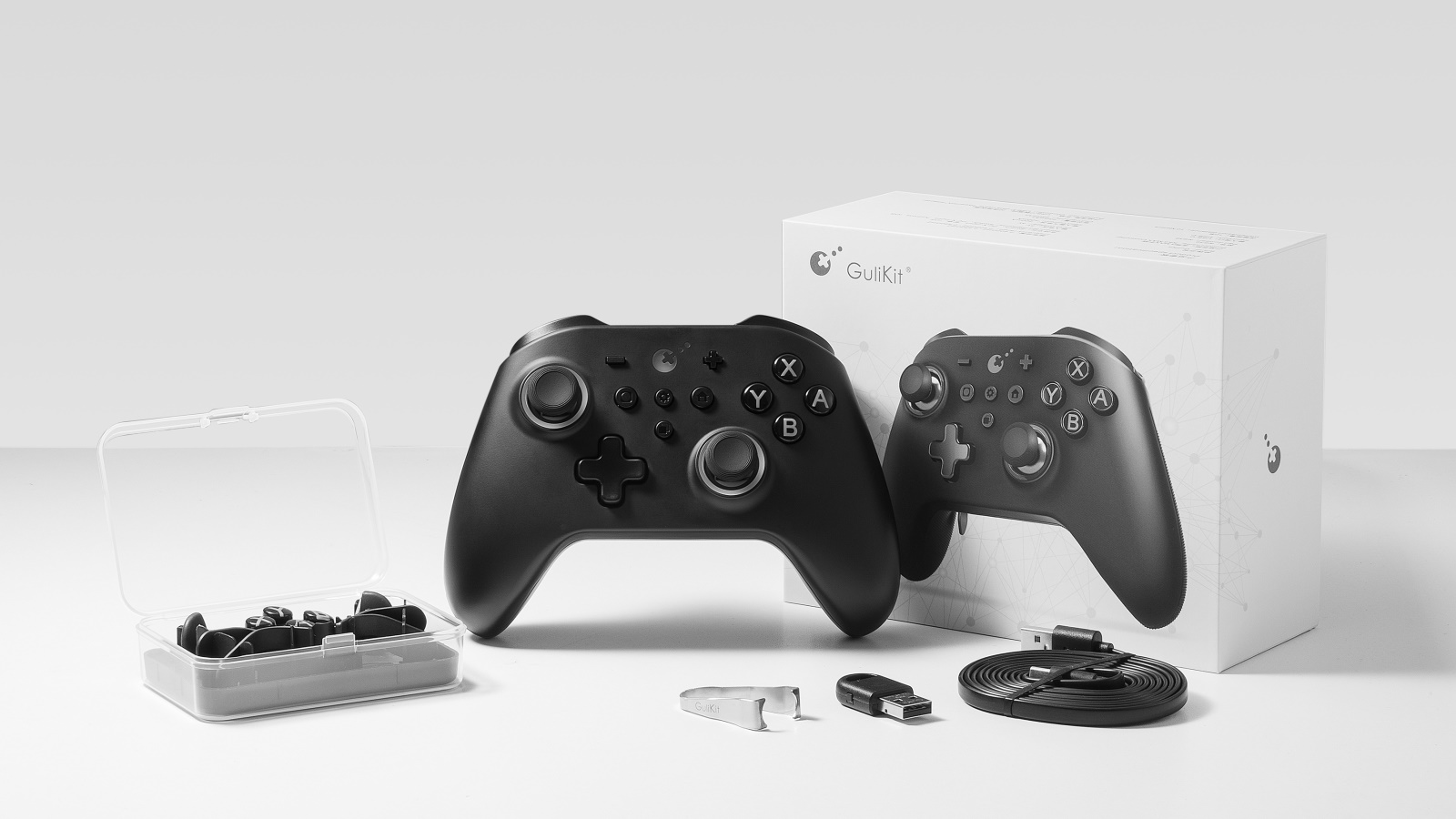 GuliKit KK3 Max Black and Retro Wireless Controller Harvey Norman