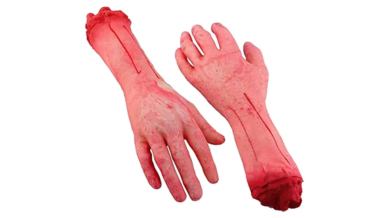 TM Gruesome Halloween Prop Bloody Severed Human Arm