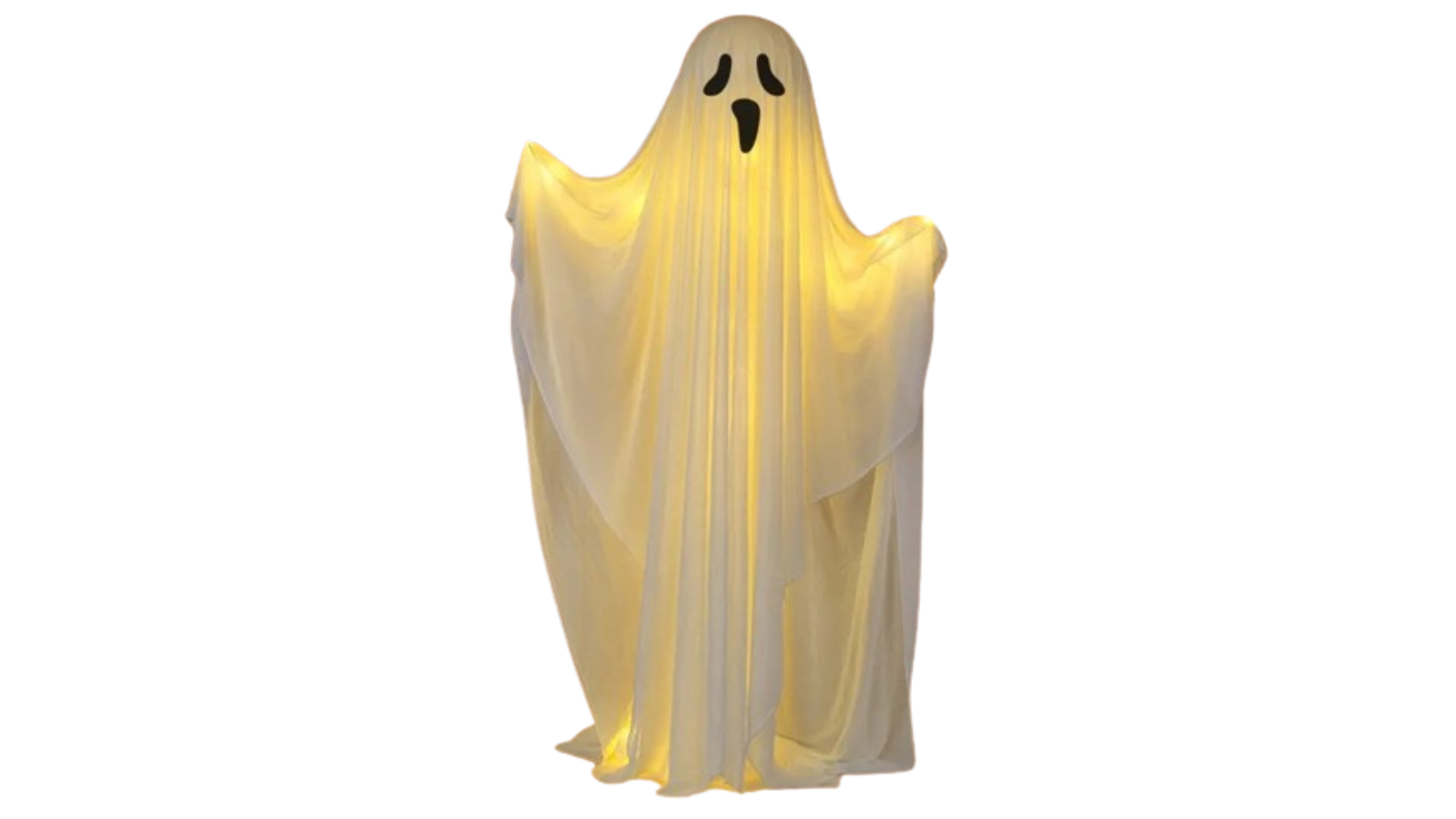 TM Ghoulish Glow Battery-Operated Halloween Ghost Decor