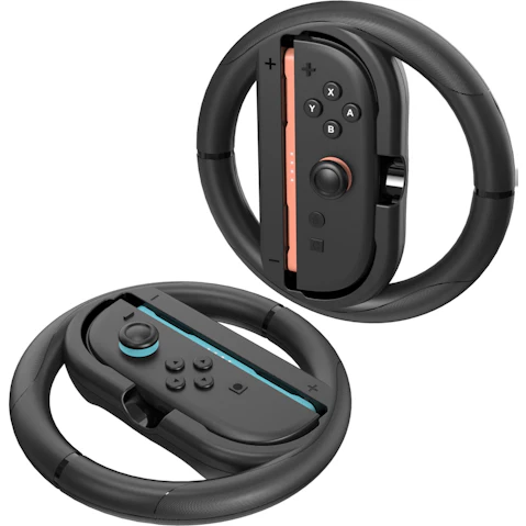 Powerwave Steering Wheel Twin Pack for Nintendo Switch 2/Nintendo Switch
