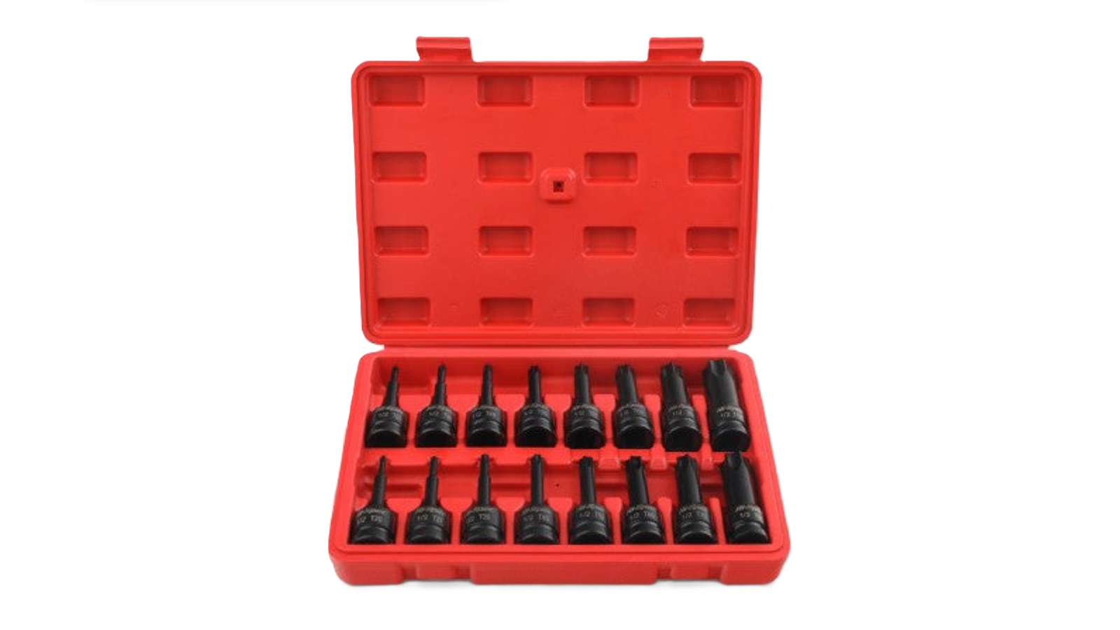 AUPK Set of 16 Impact Torx Bit Socket