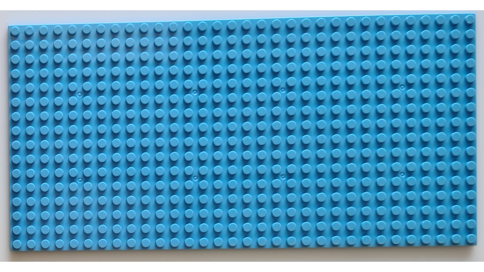 Baseplate 16 x 32 Double Sided Studs Generic Classic - Light Blue
