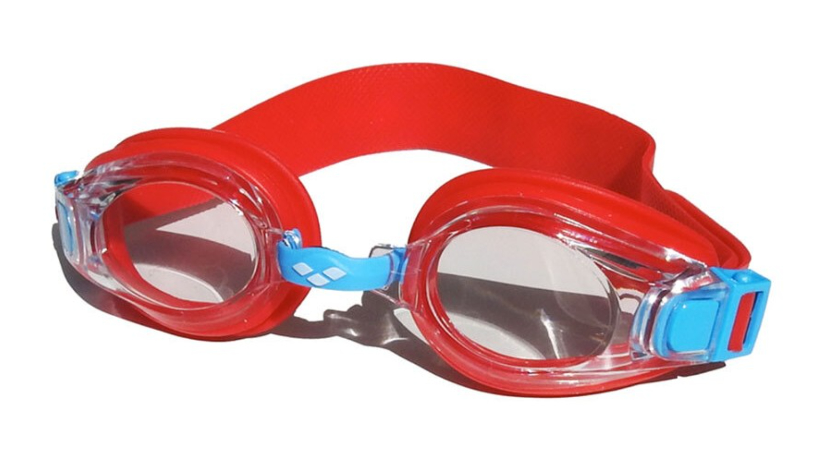 Arena Kids Junior Series AWT Swimming Goggle - Red/Clear