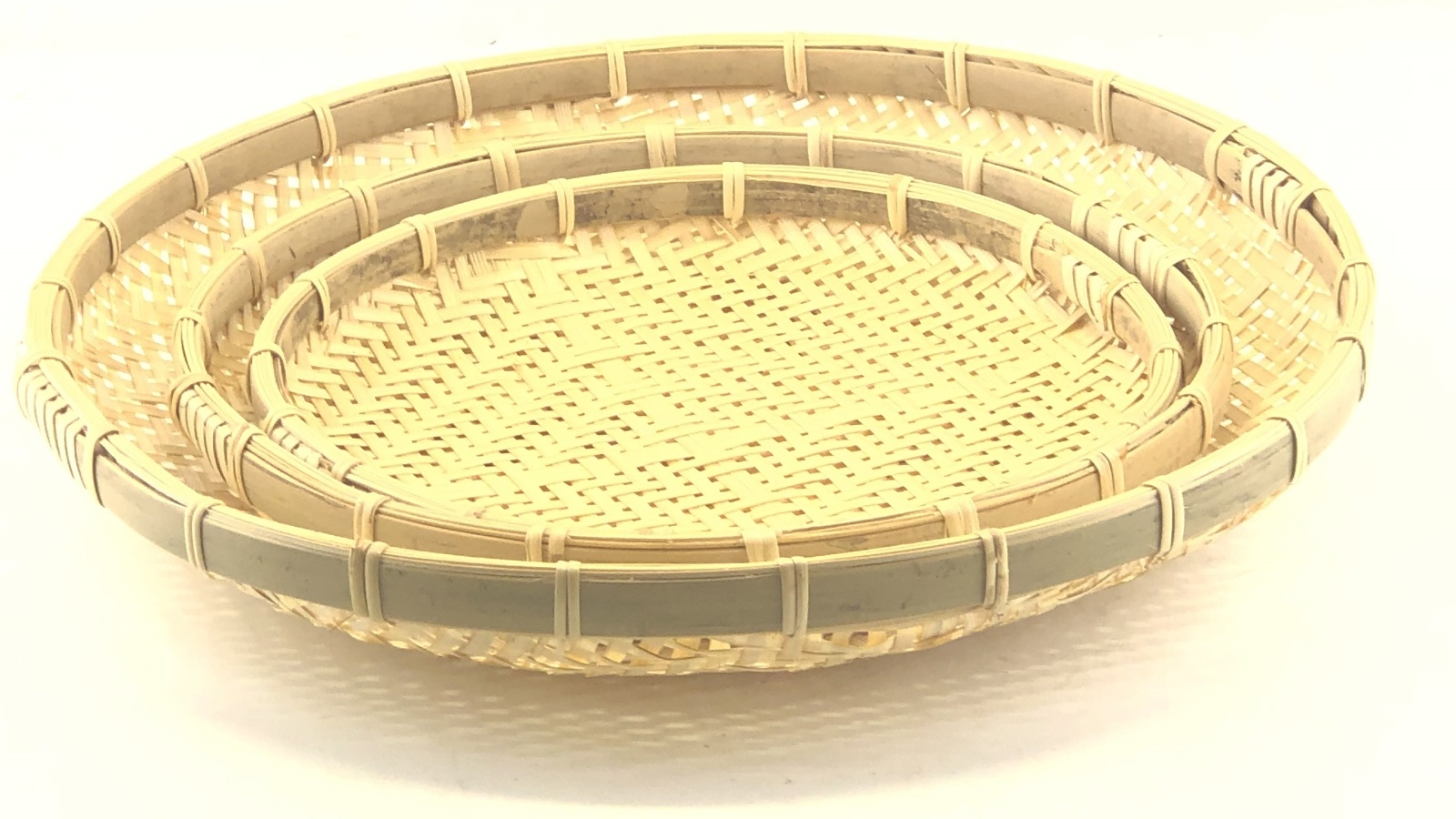 Nova Star Bamboo Tray Set - 3-Piece