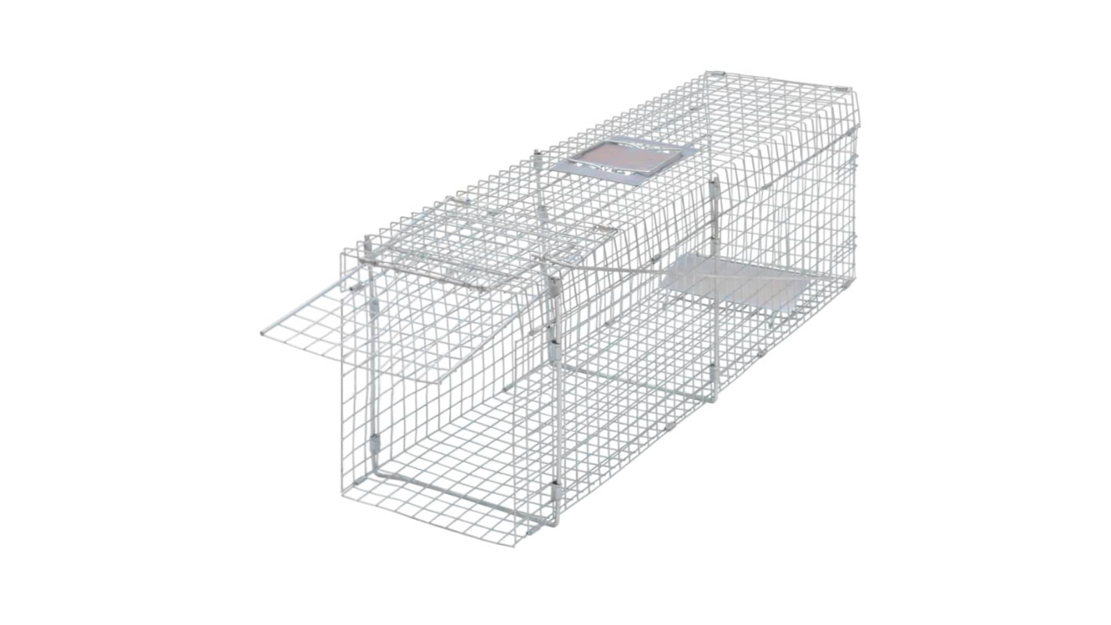 vidaXL Galvanised Live Trap - 100cm