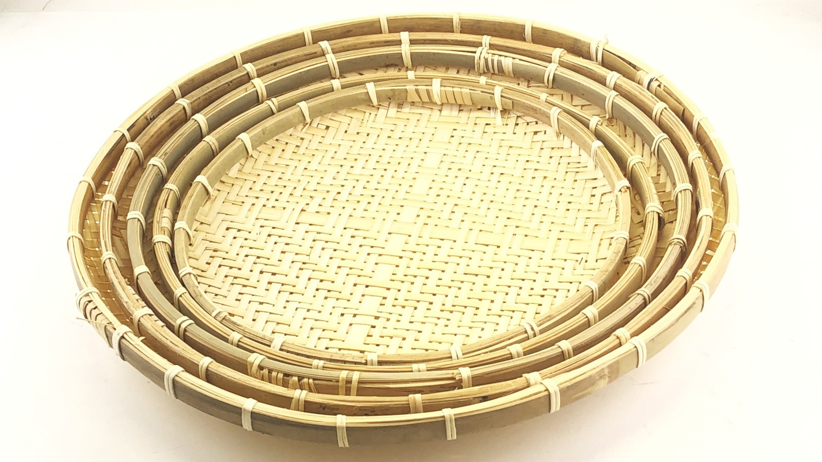 Nova Star Bamboo Tray Set - 5-Piece