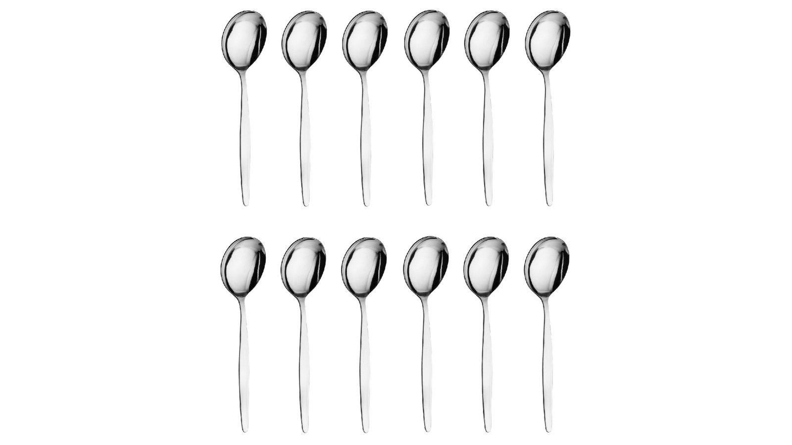 Trenton Set Oslo Soup Spoons - 12 Piece