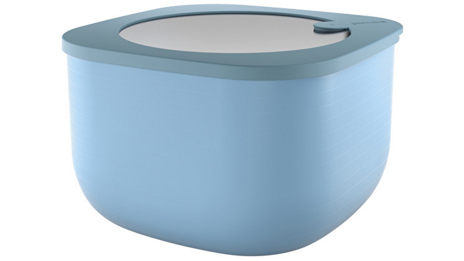 Guzzini Store and More Shallow Airtight Container 2.8L - Matt Mid Blue ...