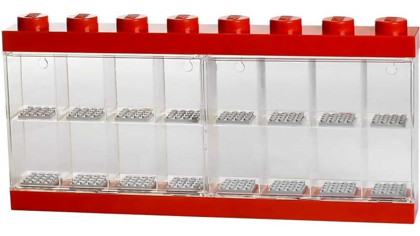 Lego Room Copenhagen Minifigure Display Case 16 - Red