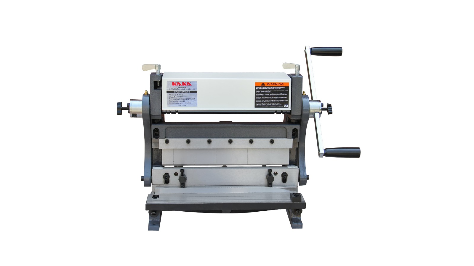 KANG 3-in-1 Pressbrake, Guillotine and Curving Roll