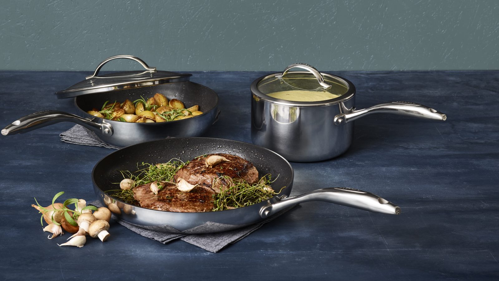 Scanpan 32cm Haptiq Fry Pan Harvey Norman