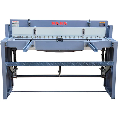KANG Q01-5216 Manual Treadle Guillotine Steel Plate Cutter