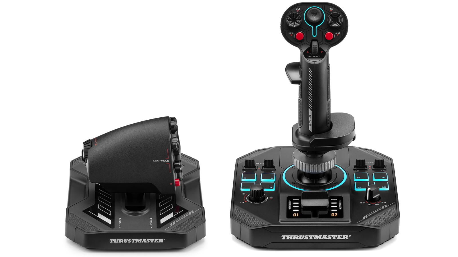 Thrustmaster Sol-R 4 HOTAS Joystick and Throttle for PC
