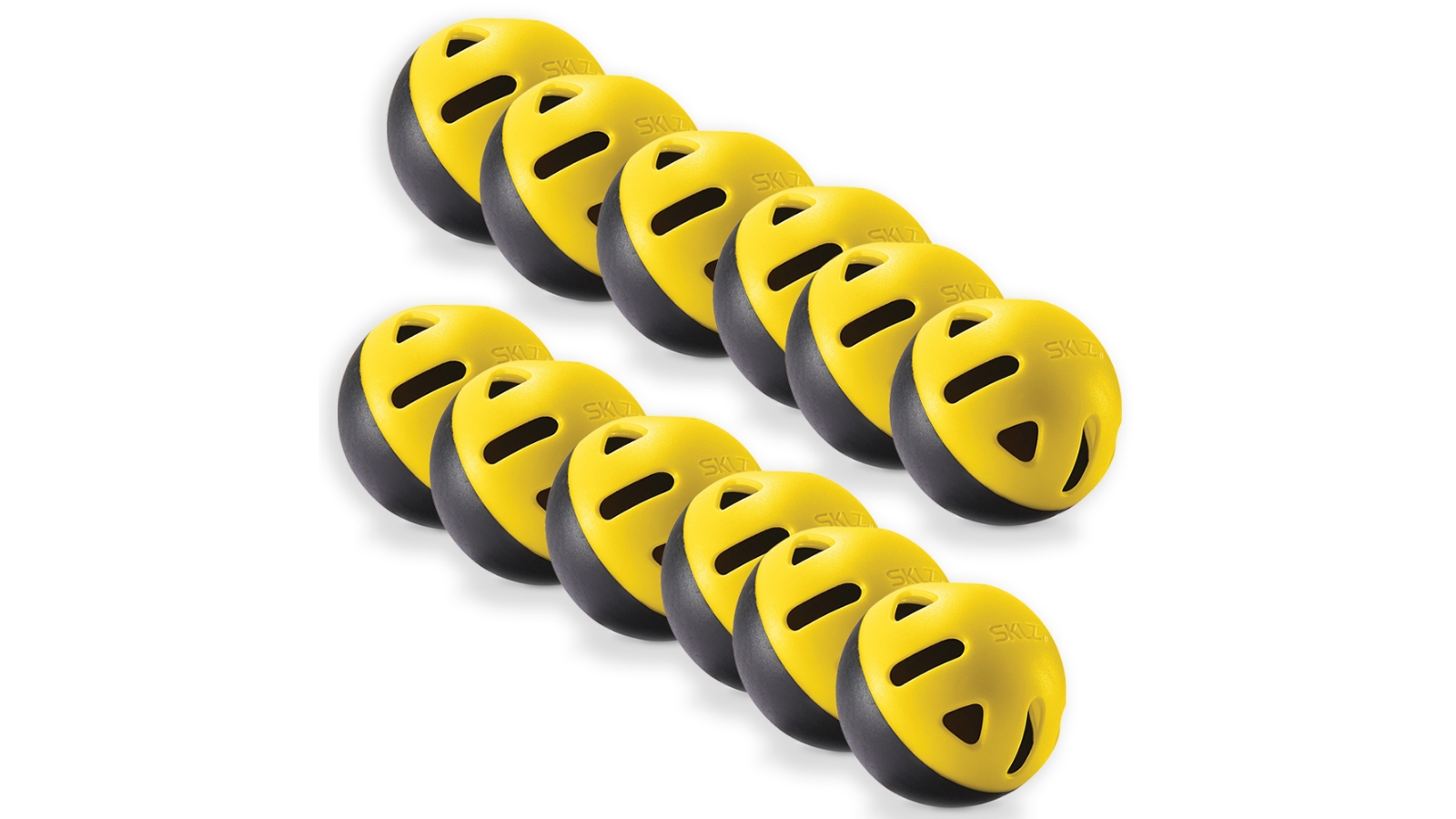 SKLZ 12 Piece Impact Practice Baseballs