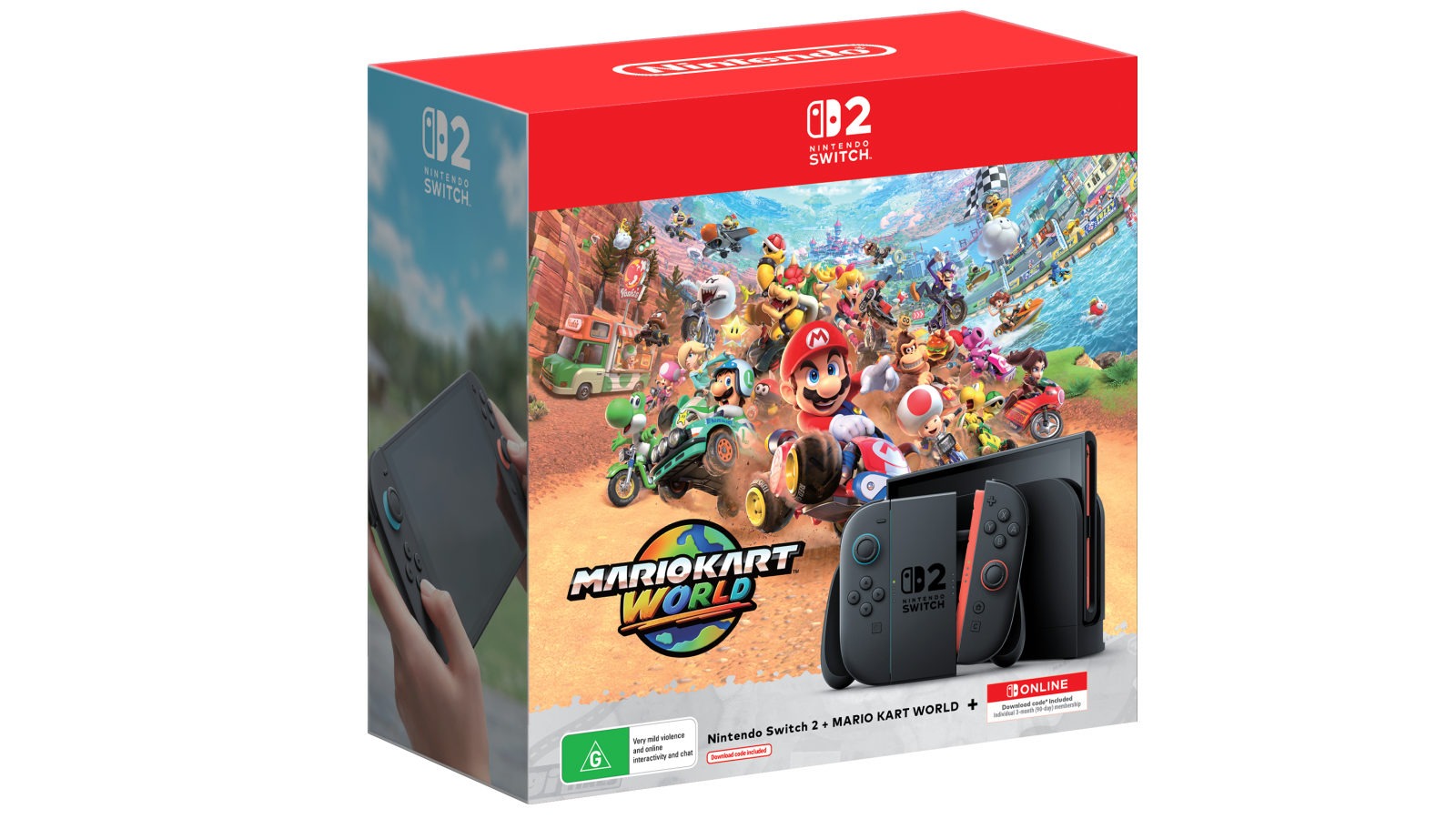 Nintendo Switch 2 + Mario Kart World Bundle 
