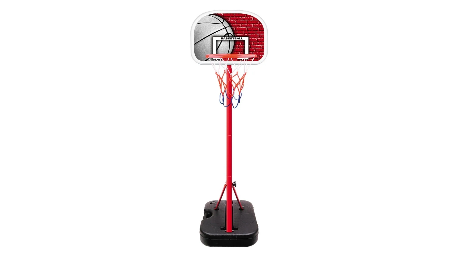 Kids Portable Basketball Hoop with Adjustable Height -  1.1m-1.6m