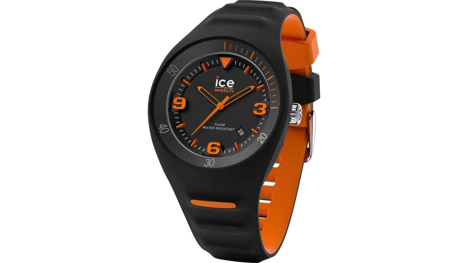 Orologio Uomo ICE-WATCH P. Leclercq - Nero Con Cinturino In Silicone - Medium (42mm) - Impermeabile 10 ATM