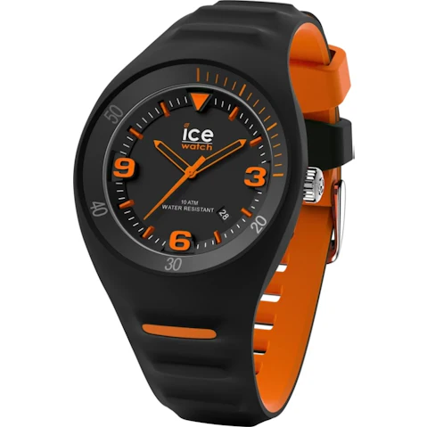 Ice Pierre Leclercq Medium Watch - Black/Orange