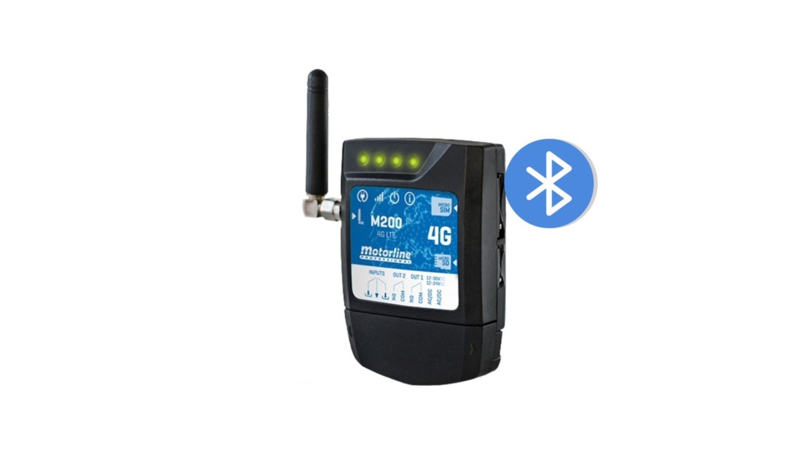 Motorline Smart 4G LTE Communicator and GSM Switch for Gate Opener Controller