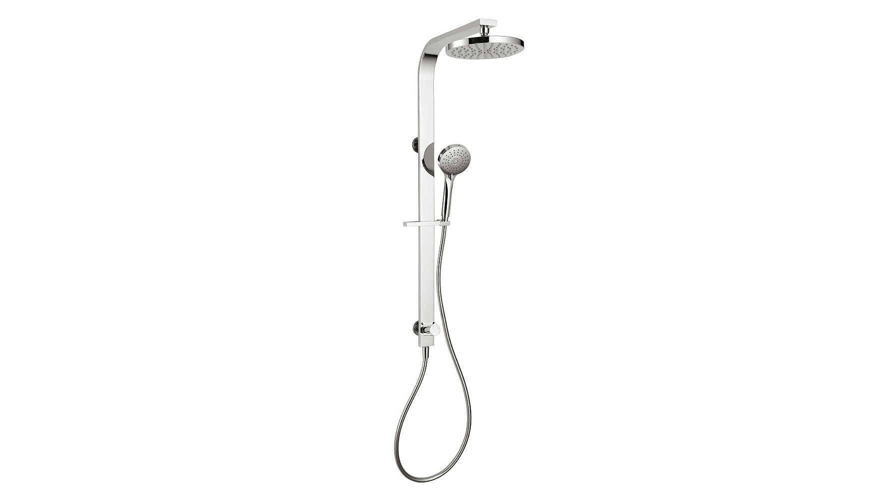 Arcisan Synergii Shower System with Bottom Diverter - Chrome