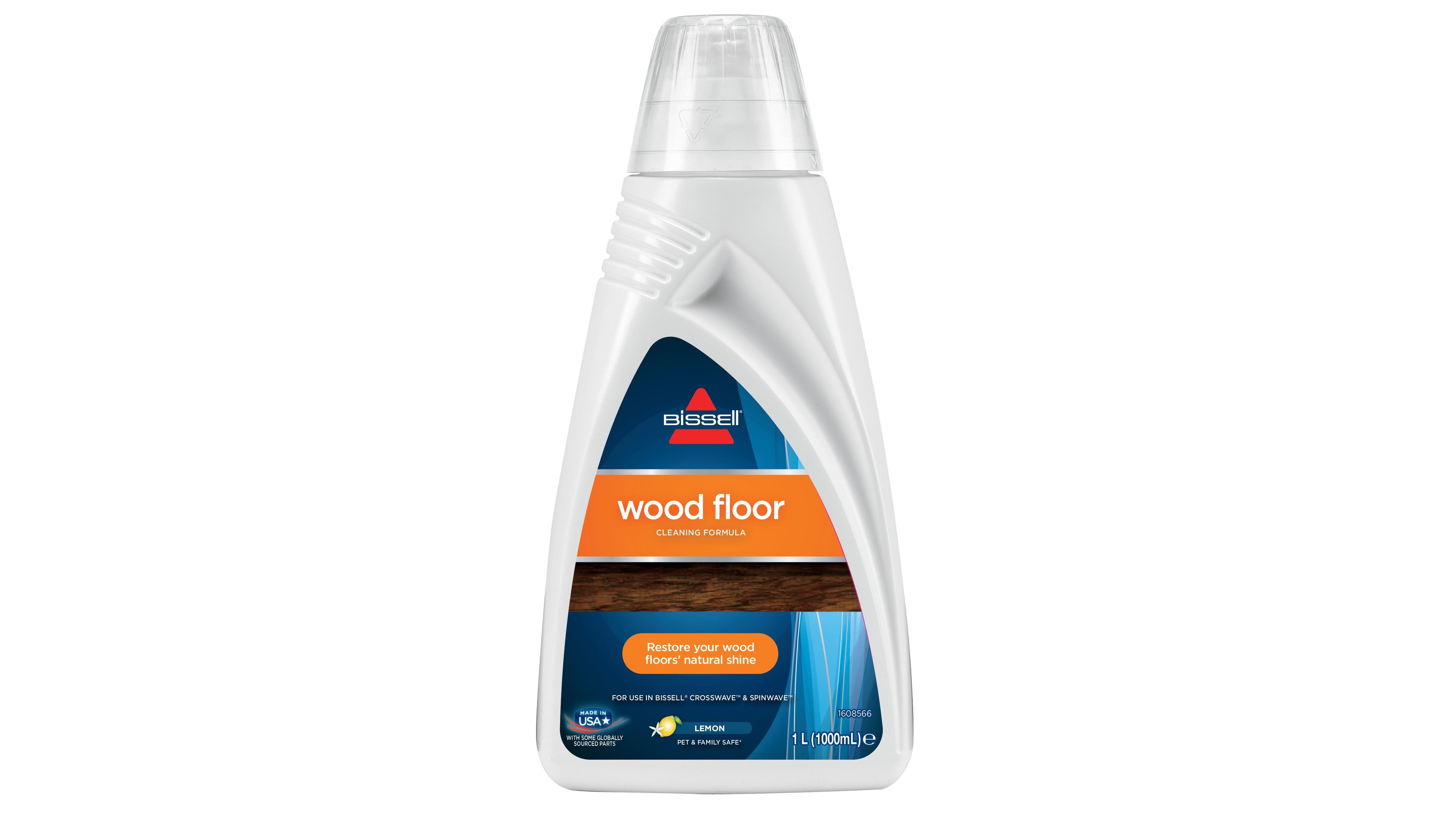 Bissell 1L Wood Floor Cleaning Formula for CrossWave & SpinWave
