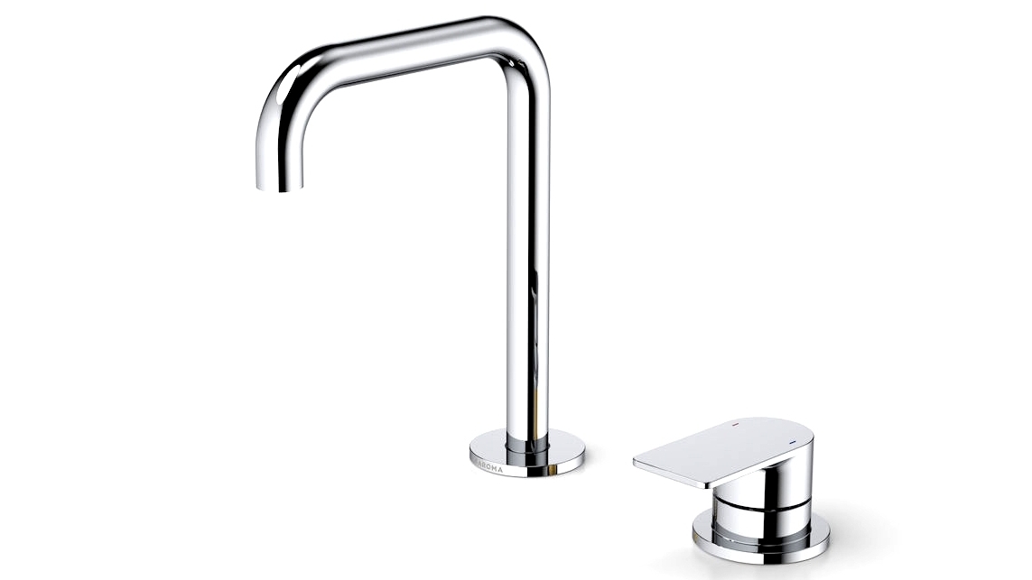 Caroma Urbane II 150mm Hob Basin Mixer Set - Chrome