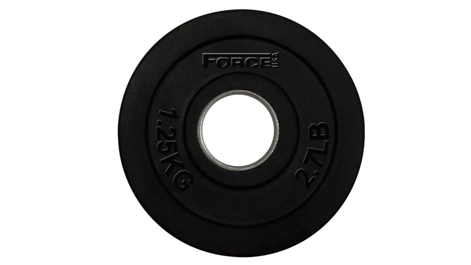Force USA Rubber Coated Olympic Weight Plate - 1.25kg