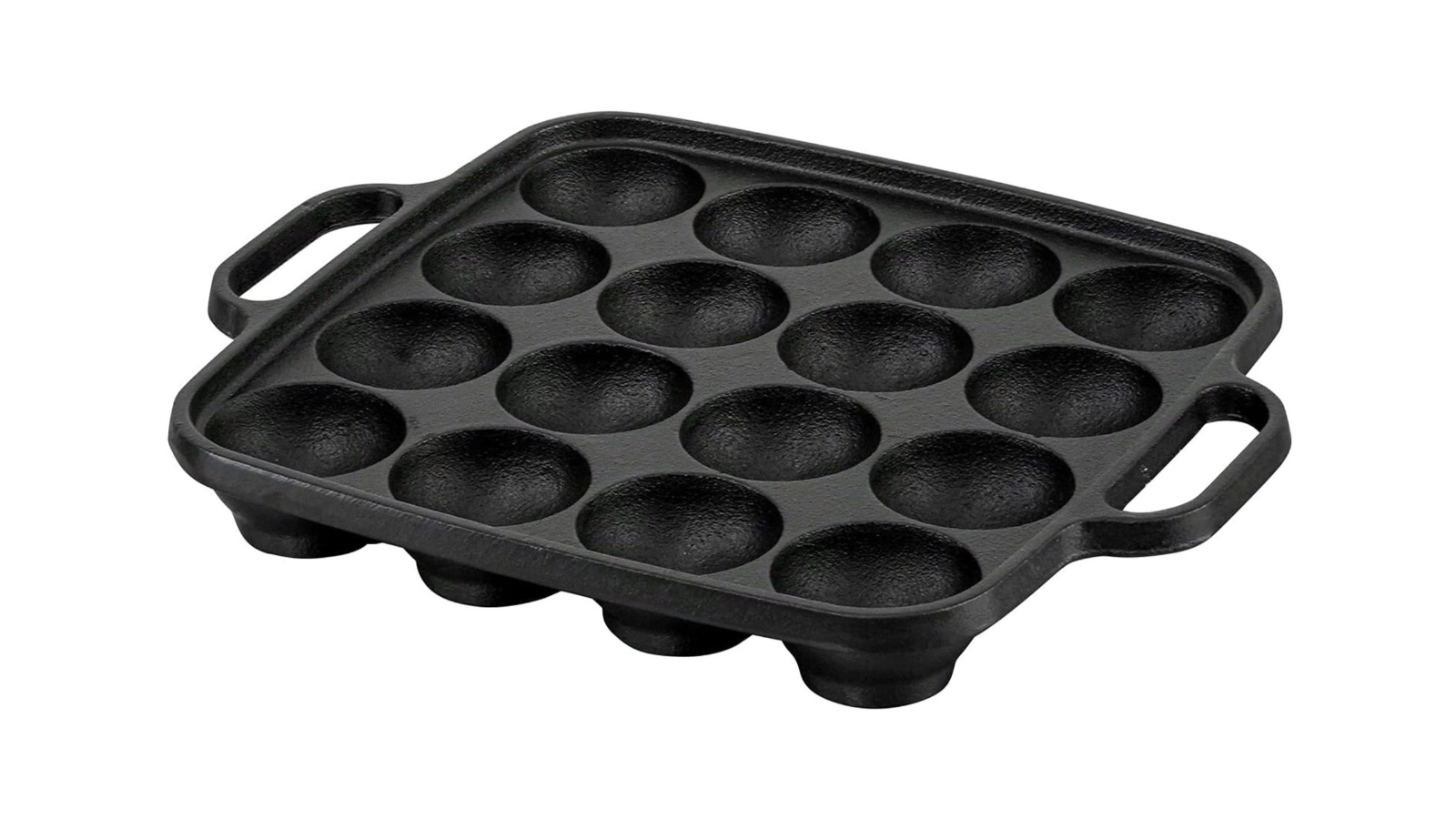Wahei Freiz 16 Piece IH Cast Iron Takoyaki Plate 