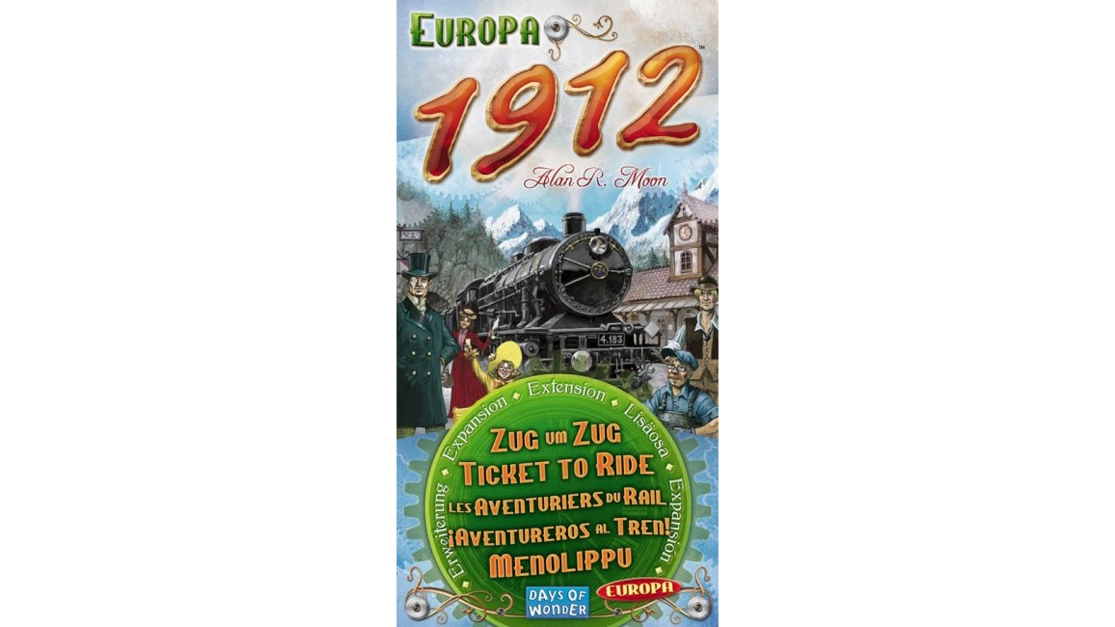 Ticket to Ride Europa 1912 Expansion Board Game