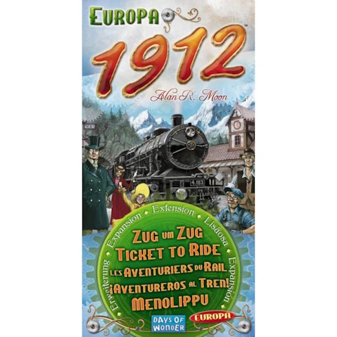 Ticket to Ride Europa 1912 Expansion Board Game