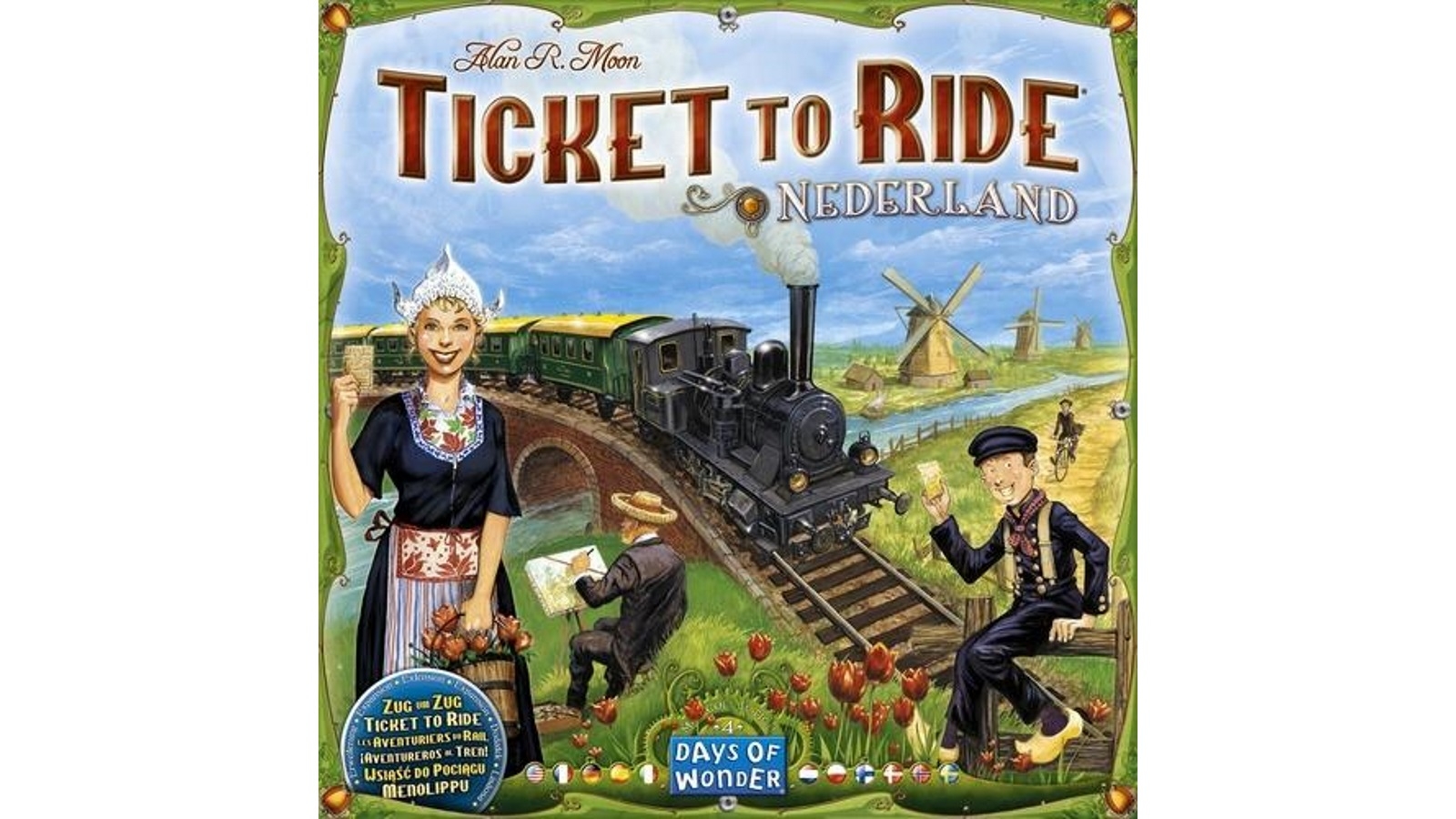 Ticket to Ride Map Collection 4 Nederland