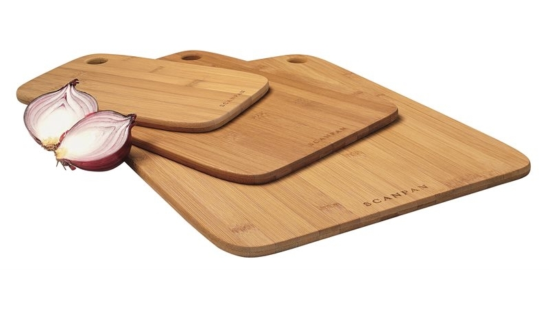 Scanpan 3-Piece Bamboo Cutting Board Set