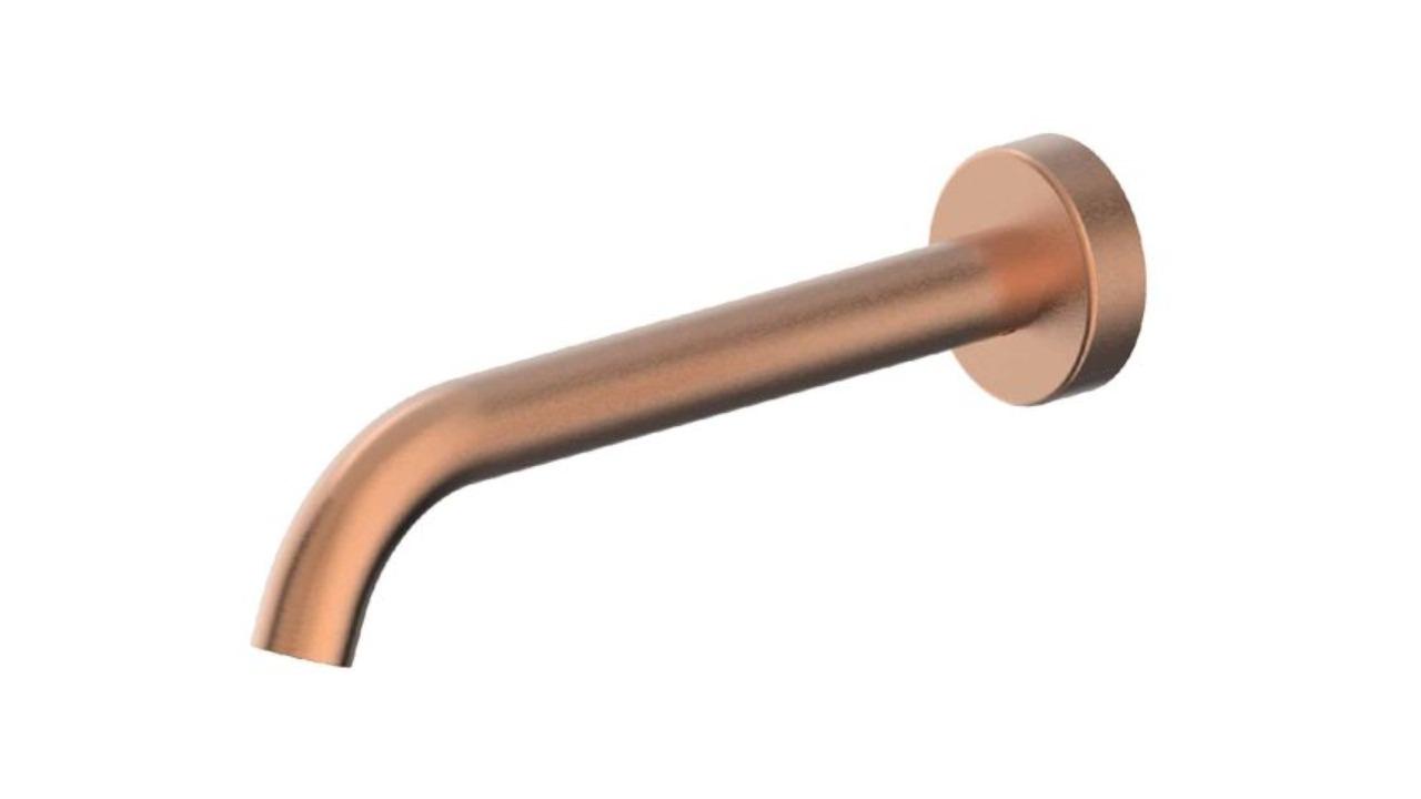 Greens Gisele Bath Spout - Brushed Copper