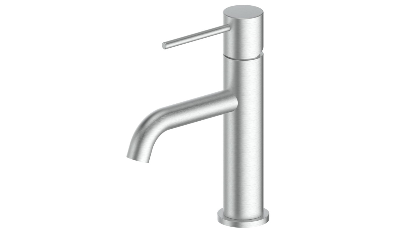 Gisele Basin Mixer - Brushed Stainless