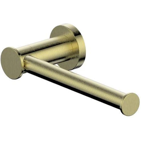 Greens Reason Toilet Roll Holder - Brushed Brass