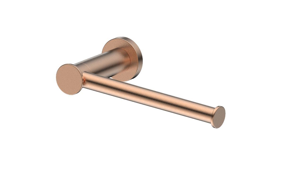 Greens Reason Toilet Roll Holder - Brushed Copper