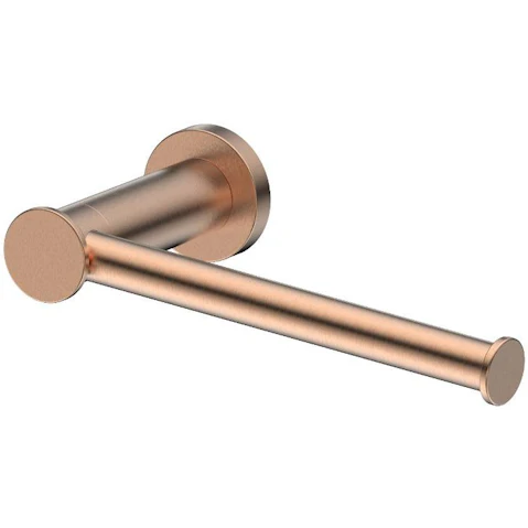 Greens Reason Toilet Roll Holder - Brushed Copper