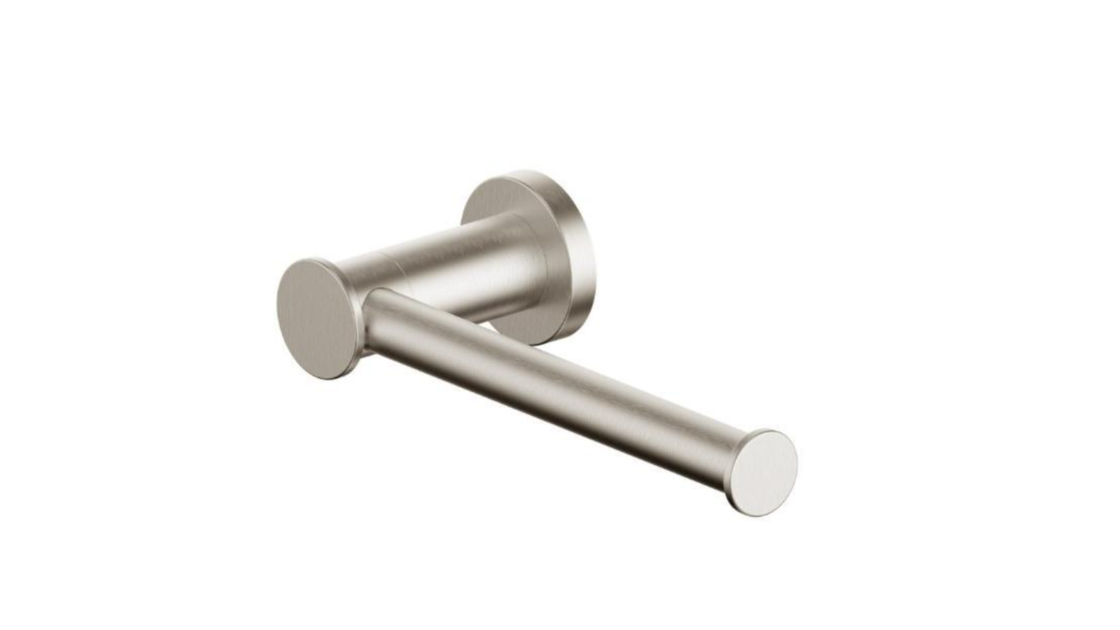 Greens Reason Toilet Roll Holder - Brushed Nickel
