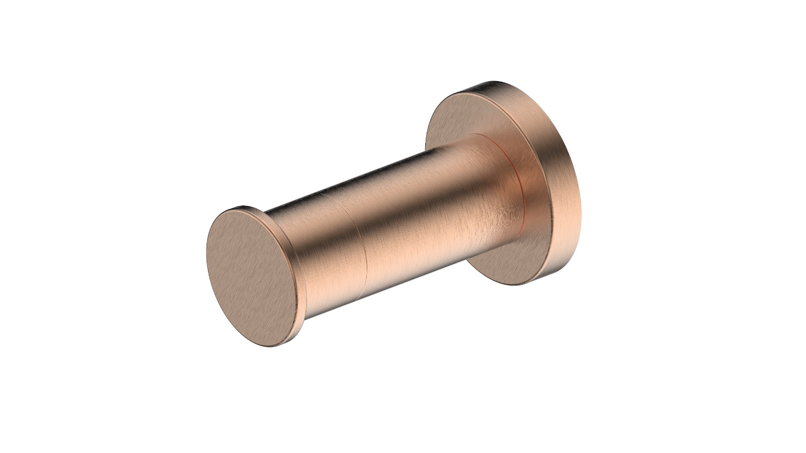 Greens Reason Robe Hook - Brushed Copper
