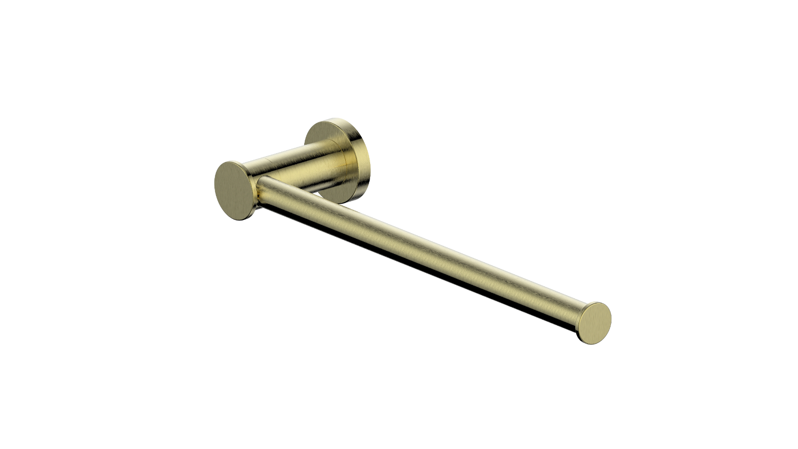 Greens Reason Hand Towel Holder - Brushed Brass