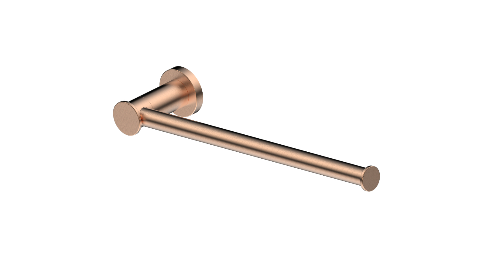Greens Reason Hand Towel Holder - Brushed Copper