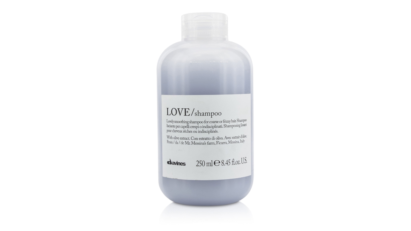 Davines Love Shampoo (Lovely Smoothing Shampoo For Coarse or Frizzy Hair) -250ml/8.45oz