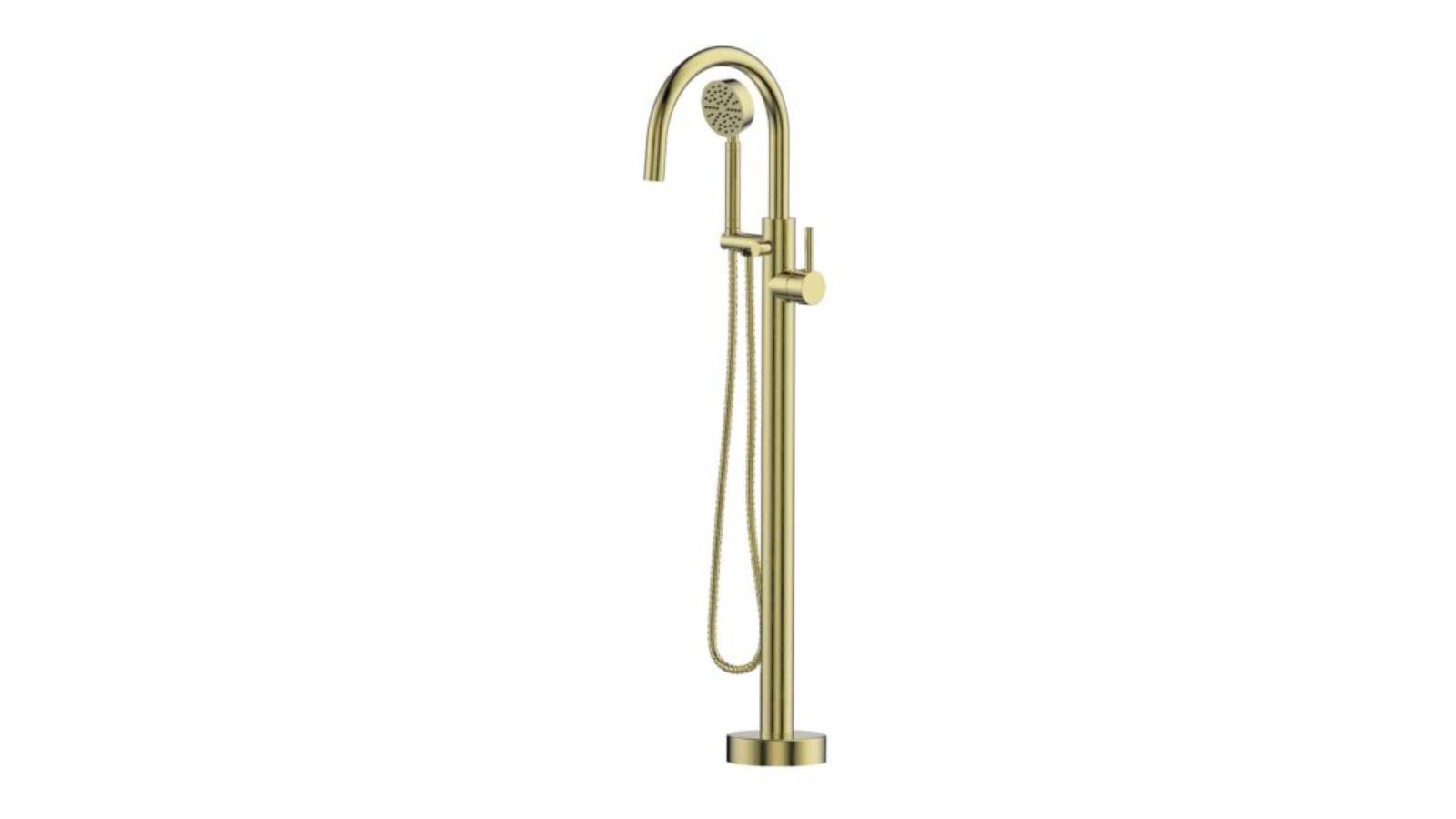Greens Gisele Freestanding Bath Filler - Brushed Brass