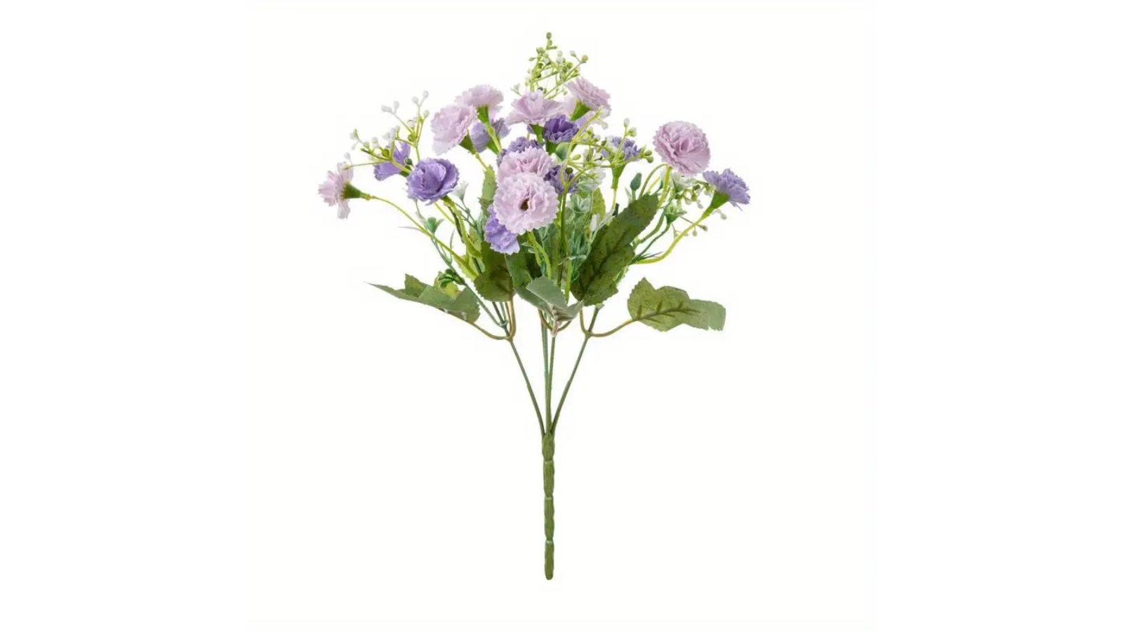 TM 20 Piece Head Hydrangea Silk Flower - Purple