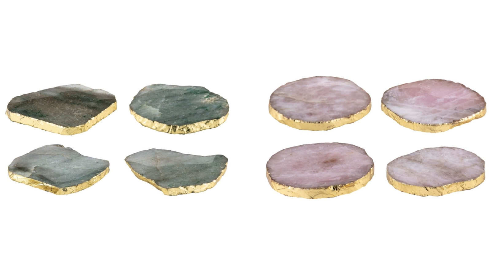 TEMPA Set of 4 Allira Agate 10cm Coaster