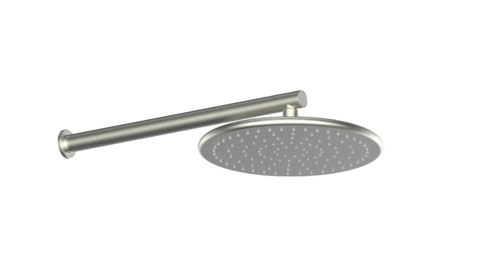 Greens Rocco Wall Shower - Brushed Nickel